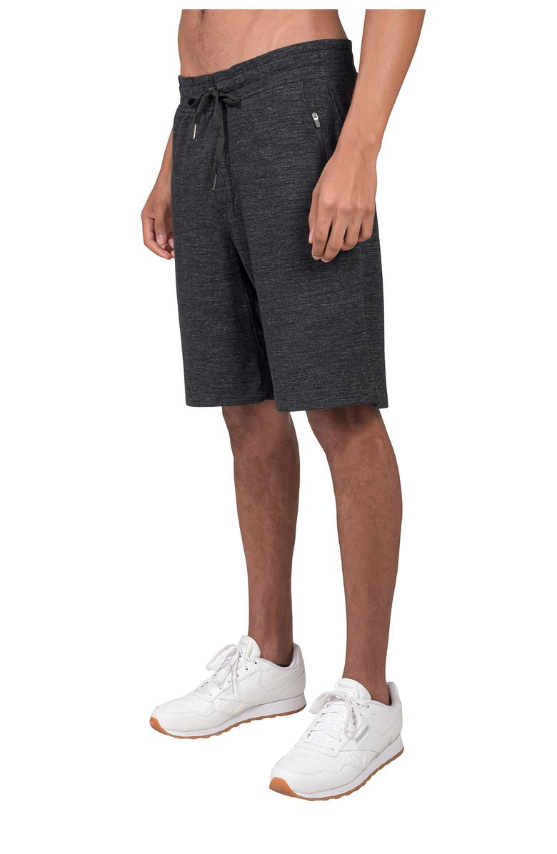 90 DEGREE BY REFLEX Zip Pocket Terry Shorts, Alternate, color,
