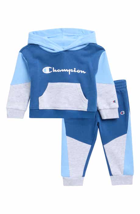 Kids' Colorblocked Hoodie & Joggers Set