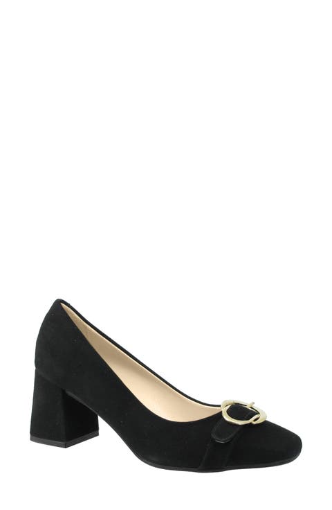 Lailyn Weatherproof Square Toe Pump (Women)