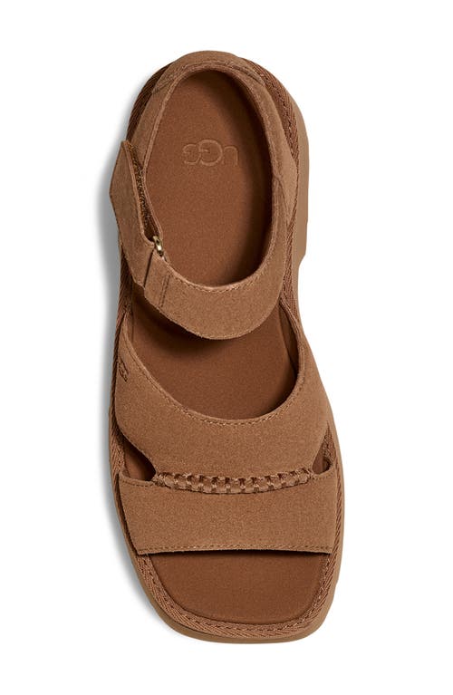 Ugg(r) New Heights Platform Sandal In Chestnut