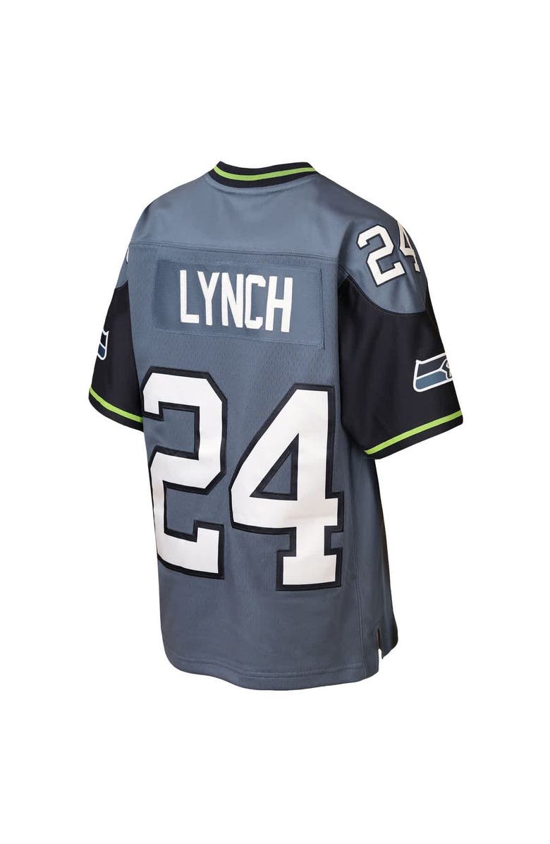 Mitchell & Ness Youth Mitchell & Ness Marshawn Lynch Blue Seattle Seahawks Legacy Jersey, Alternate, color, Blue