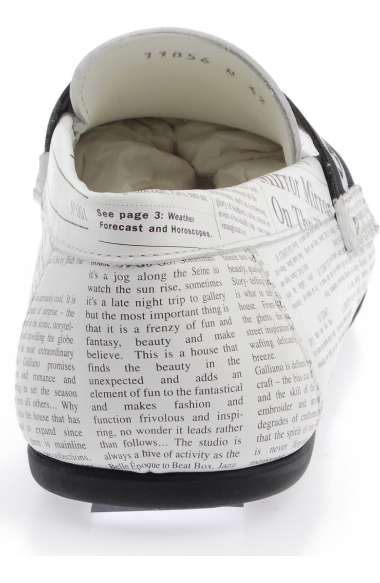 John Galliano Paris Gazette Driver, Alternate, color,