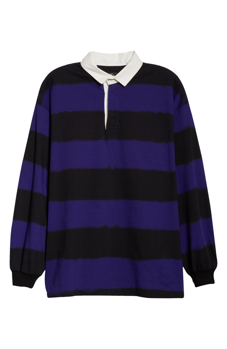 Needles Stripe Rugby Polo Shirt, Alternate, color,