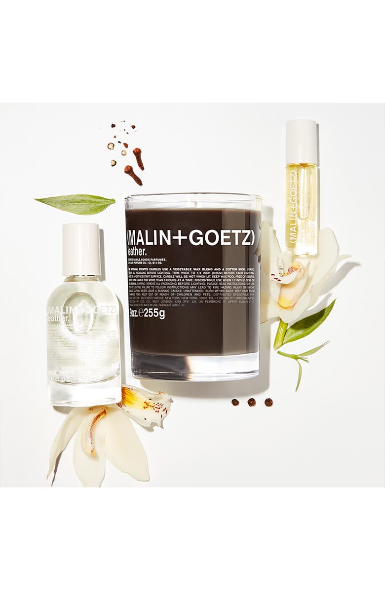MALIN+GOETZ Leather Scented Candle, Alternate, color, Leather