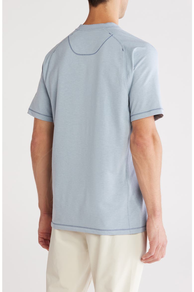 Alki IslandZone® Henley, Alternate, color, NORSE BLUE
