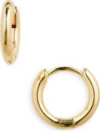 Madewell Demi-Fine Huggie Hoop Earrings