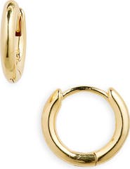 Madewell Demi-Fine Huggie Hoop Earrings