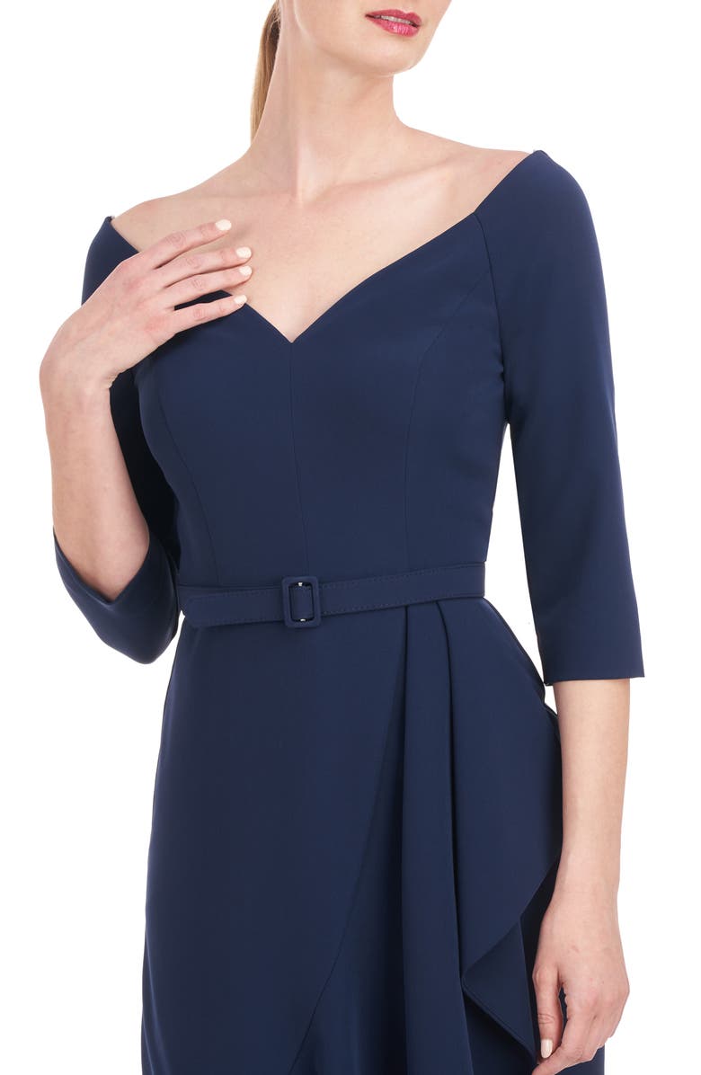 Kay Unger Isolde Column Gown, Alternate, color,