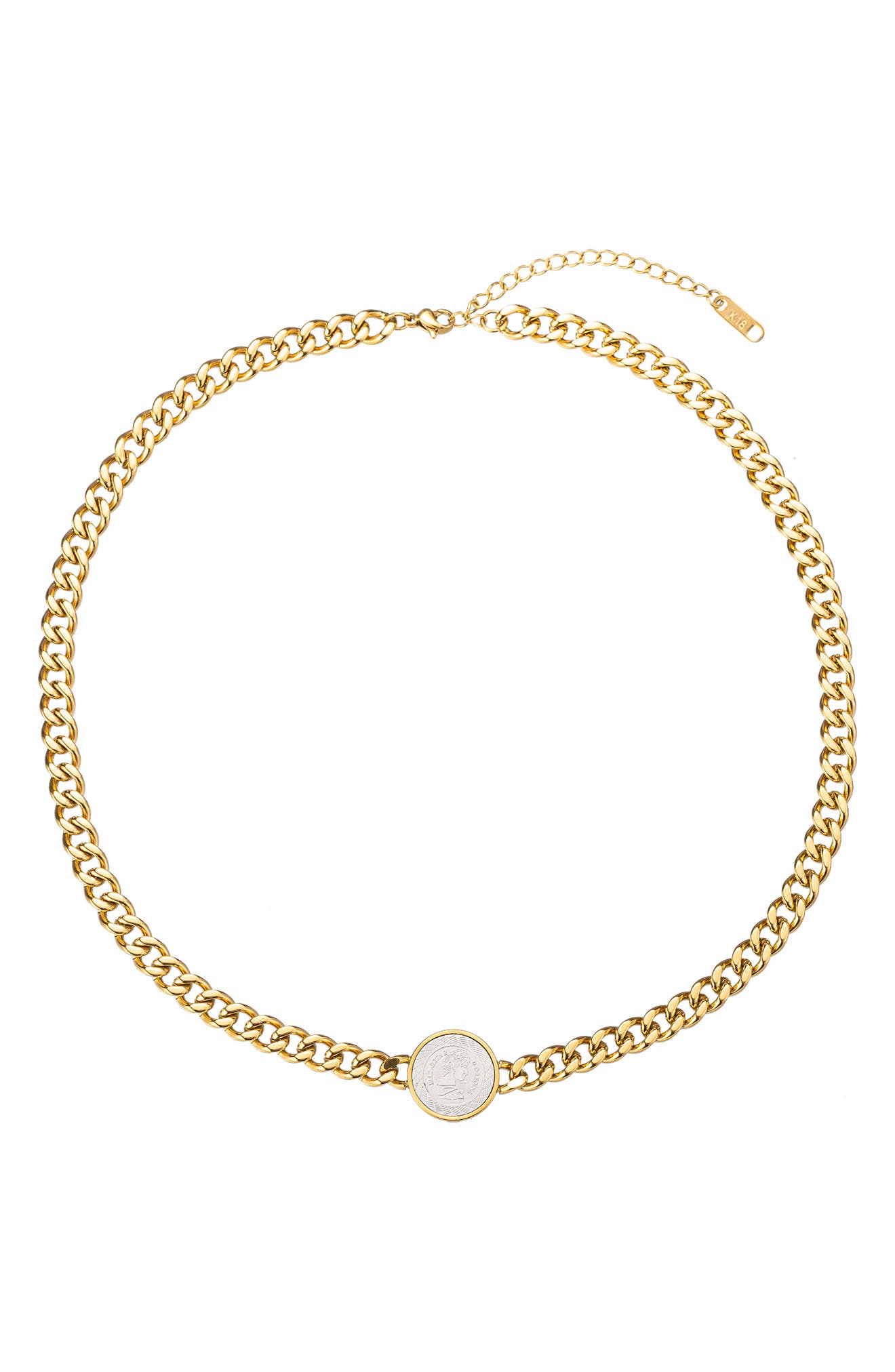 Emily Coin Pendant Necklace