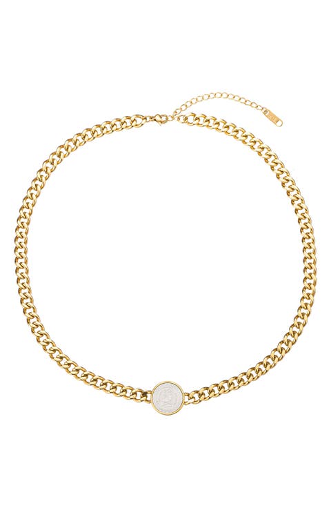 Emily Coin Pendant Necklace
