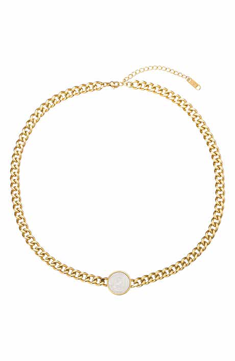 Emily Coin Pendant Necklace