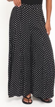 Petal & Pup Neveah Polka Dot Wide Leg Pants