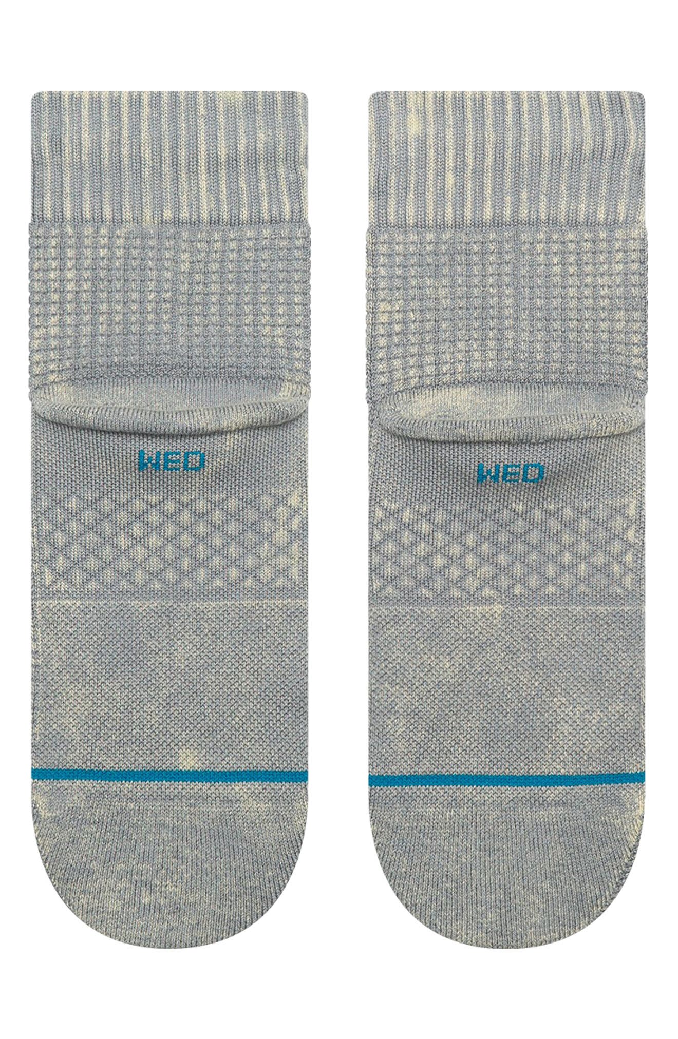 Stance Solid Waffle Quarter Socks (Women) | Nordstrom