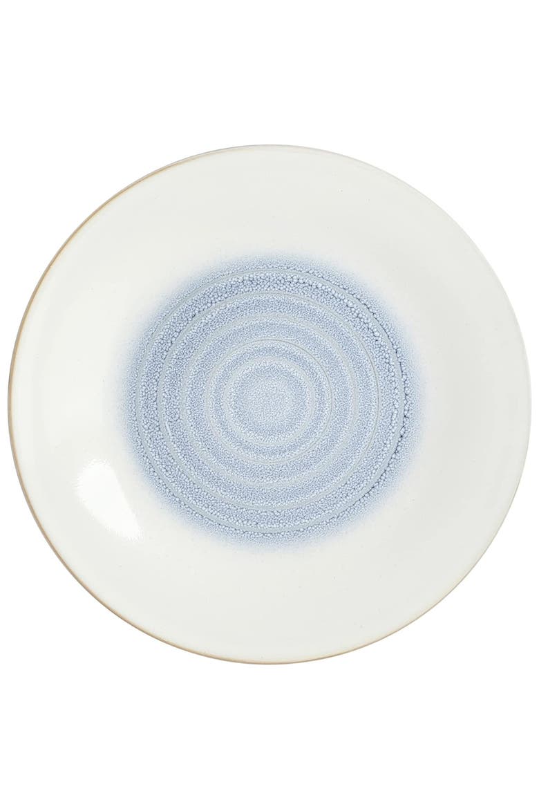 Spiral Embossed 16 Piece Stoneware Dinnerware Set, Alternate, color, White