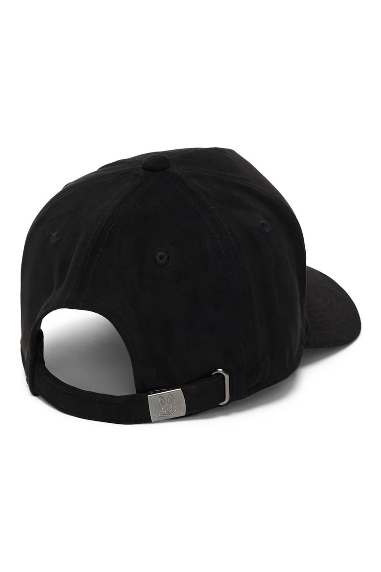 Kenneth Faux Suede A-Frame Trucker Cap, Alternate, color, BLACK