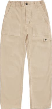 Fortela Jerryt Herringbone Cotton Fatigue Trousers