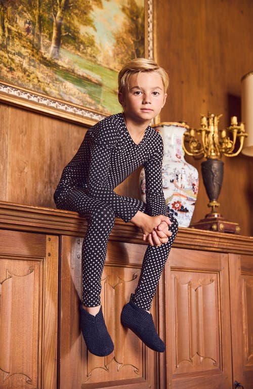 Noggiwear Geometric Pattern Loungewear Set In Multi