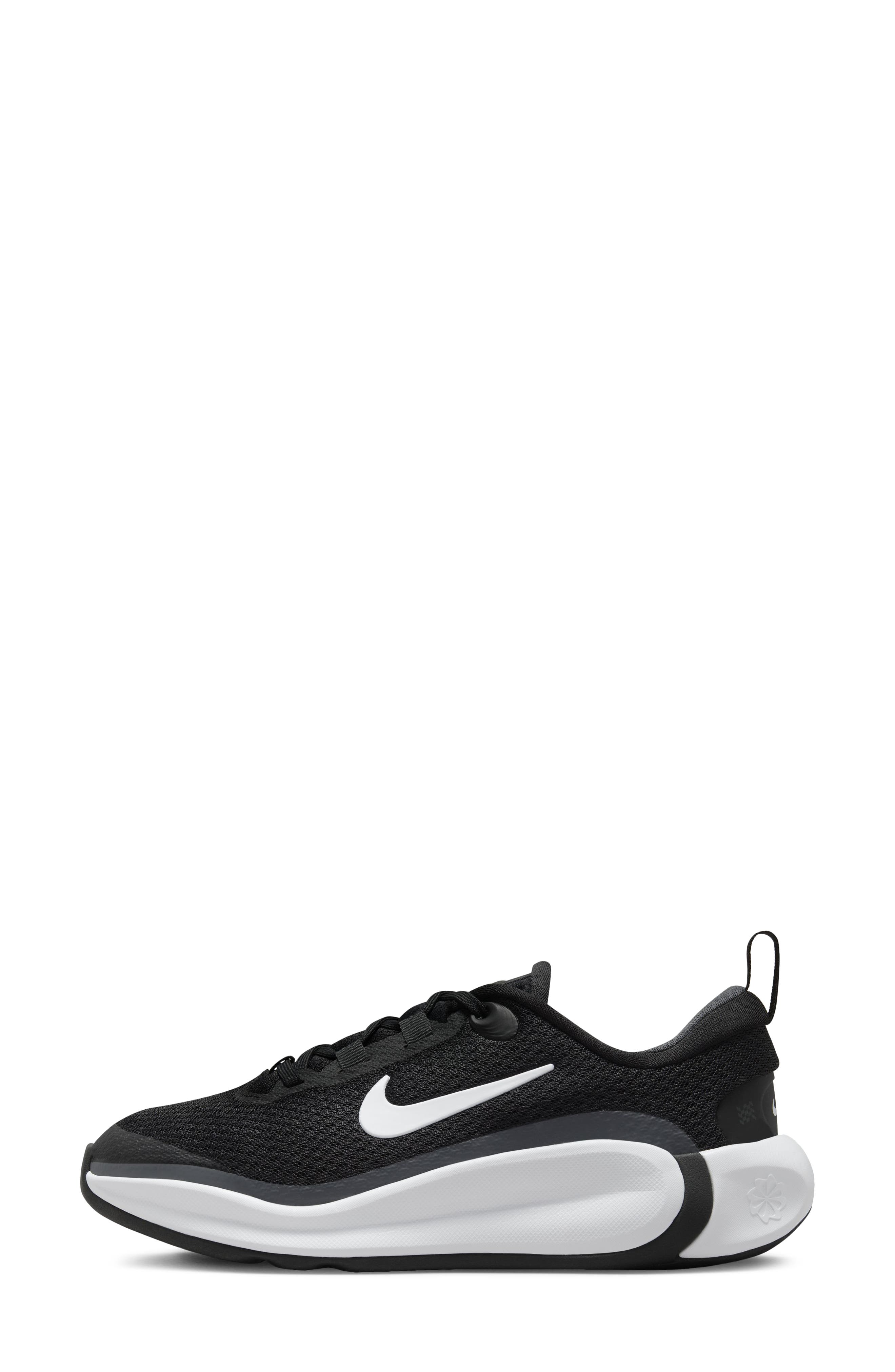 Nike Kidfinity Sneaker, Alternate, color, 002 Black/White