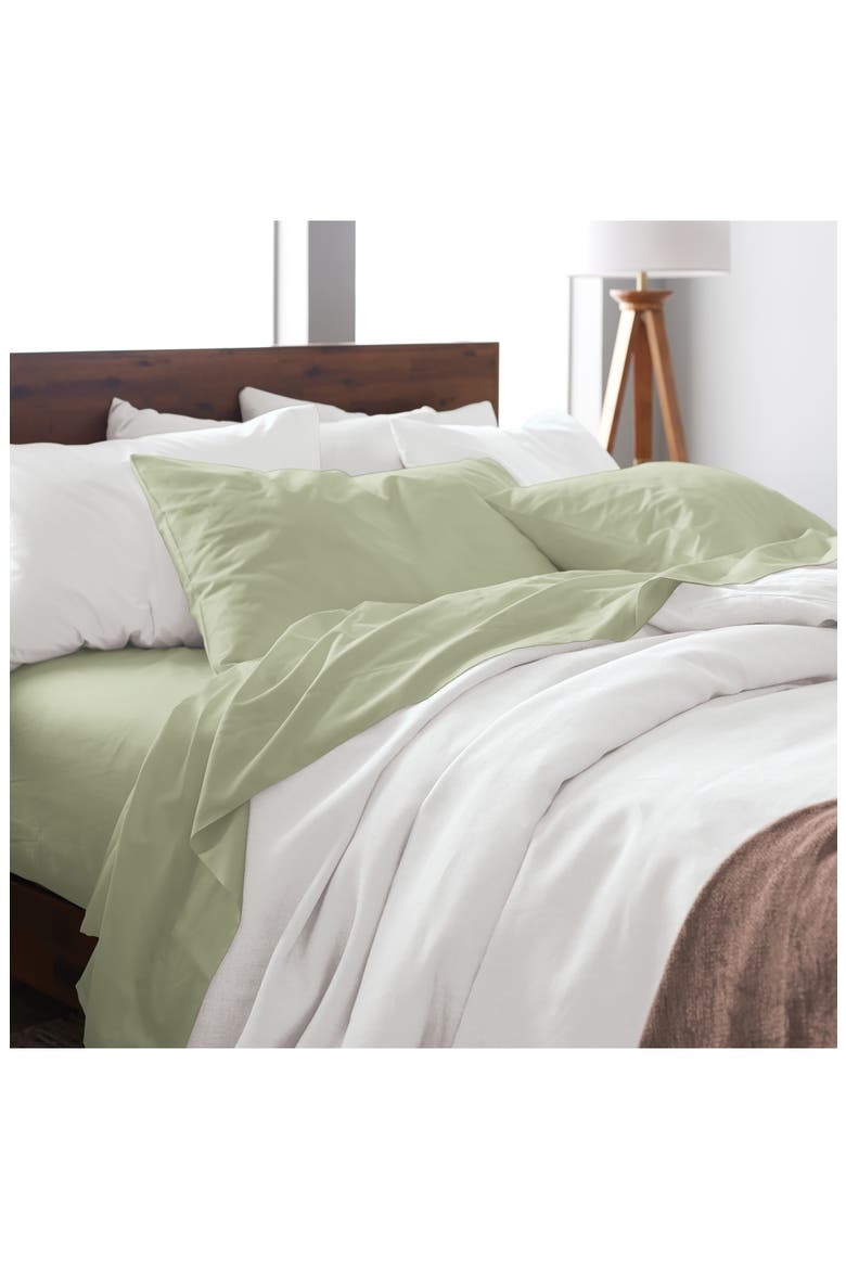 Deep Pocket 4-Piece Sheet Set, Alternate, color, SAGE