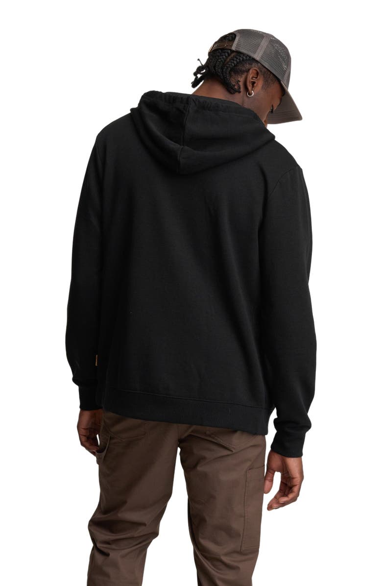 tentree Reynard Zip Hoodie, Alternate, color, Meteorite Black
