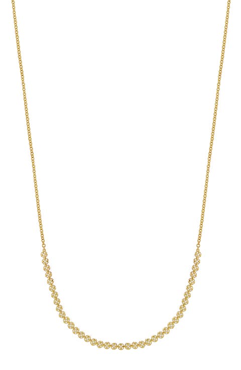 Diamond Disc Frontal Necklace (Nordstrom Exclusive)
