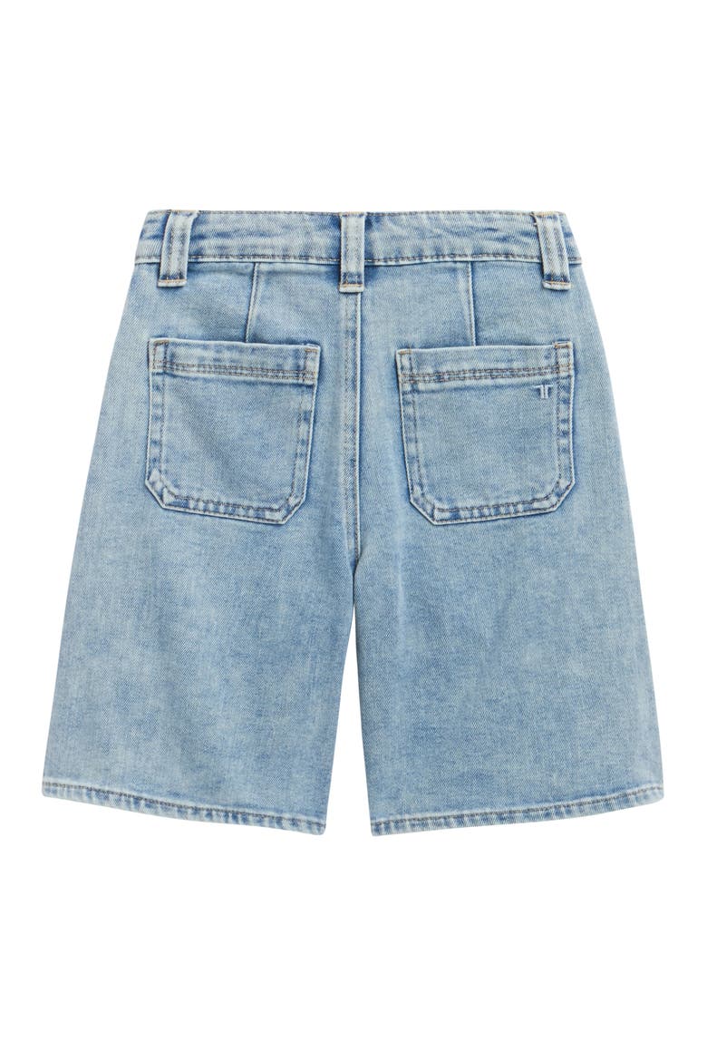 Kids' Camo Denim Shorts, Alternate, color, PINK CAMO