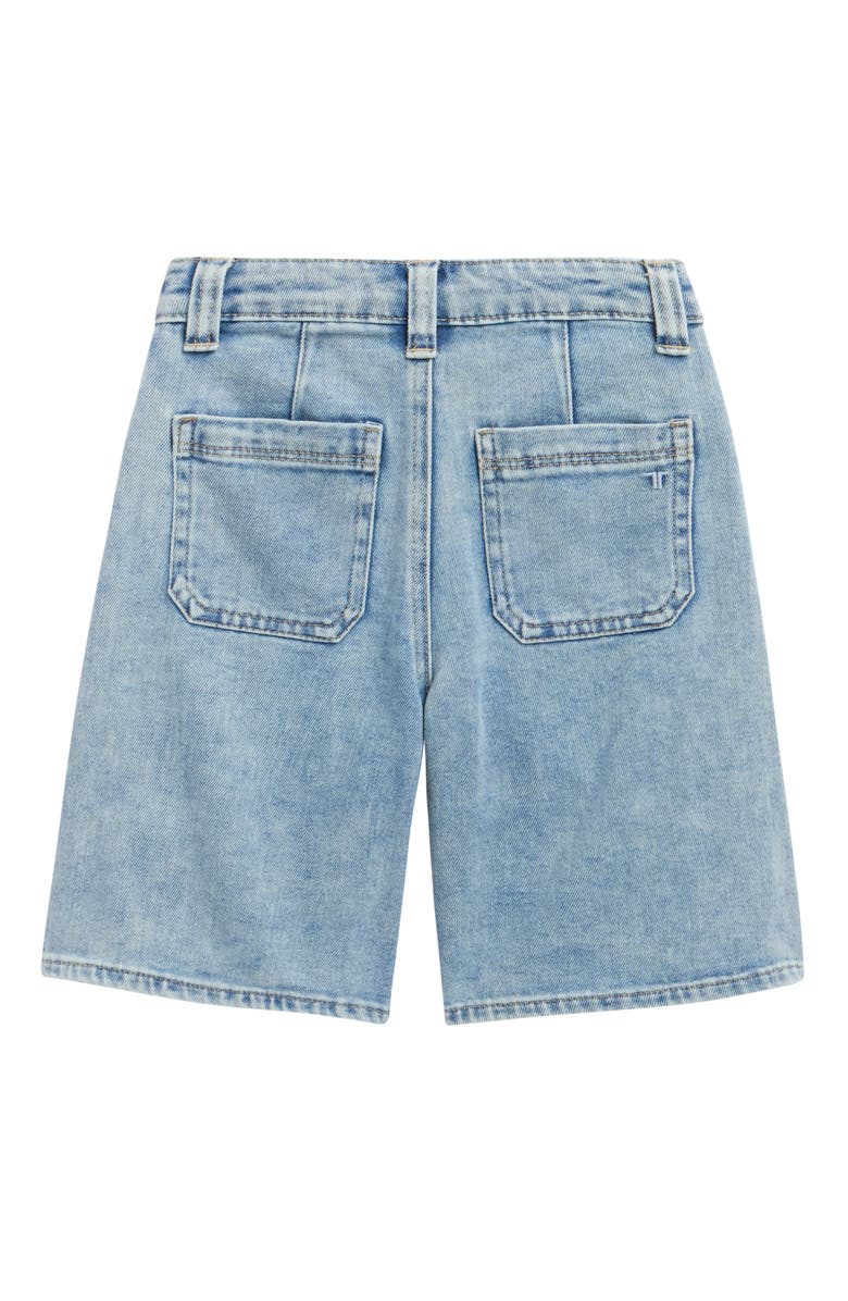 Tractr Kids' Camo Denim Shorts, Alternate, color, Pink Camo