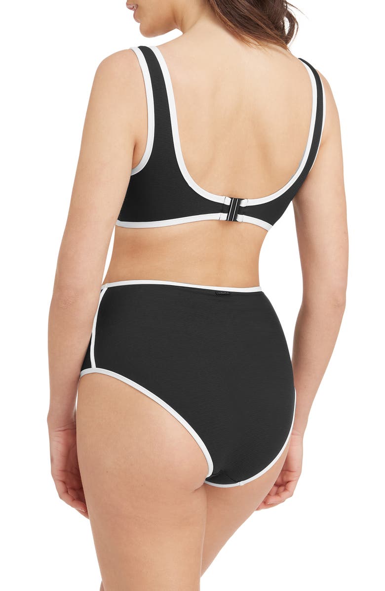Sea Level High Waist Swim Bottoms, Alternate, color, 