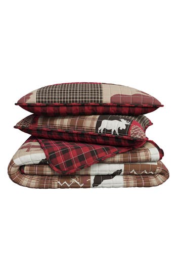 Woven & Weft Patchwork 3-piece Quilt Set