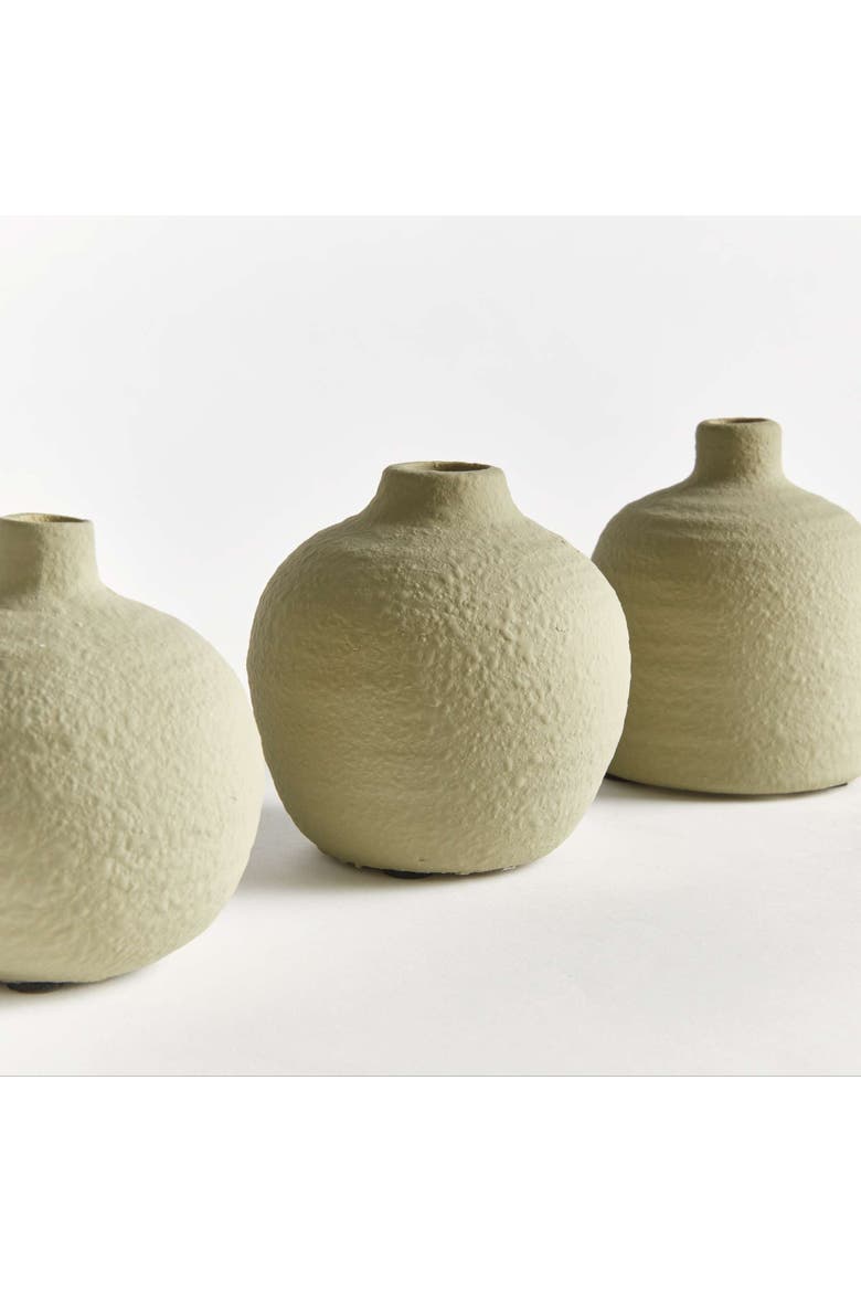 Jordan Bud Vases Set Of 3, Alternate, color, Green