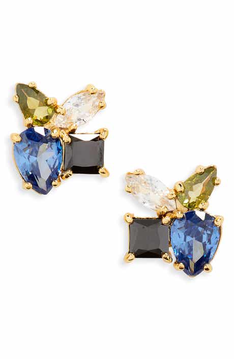 Kate Spade New York flying colors crystal cluster stud earrings