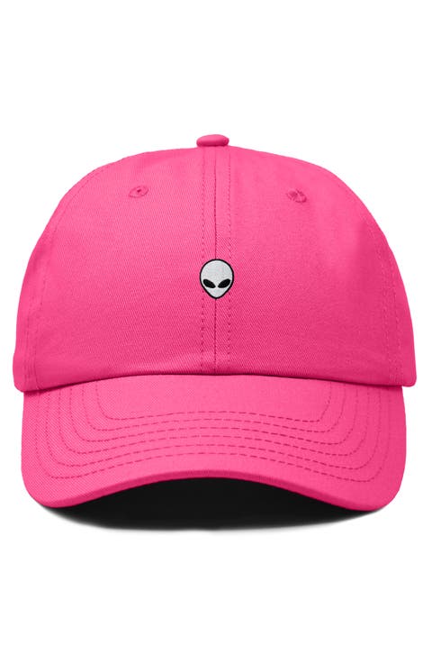 Mens Lil Alien Cotton Dad Cap