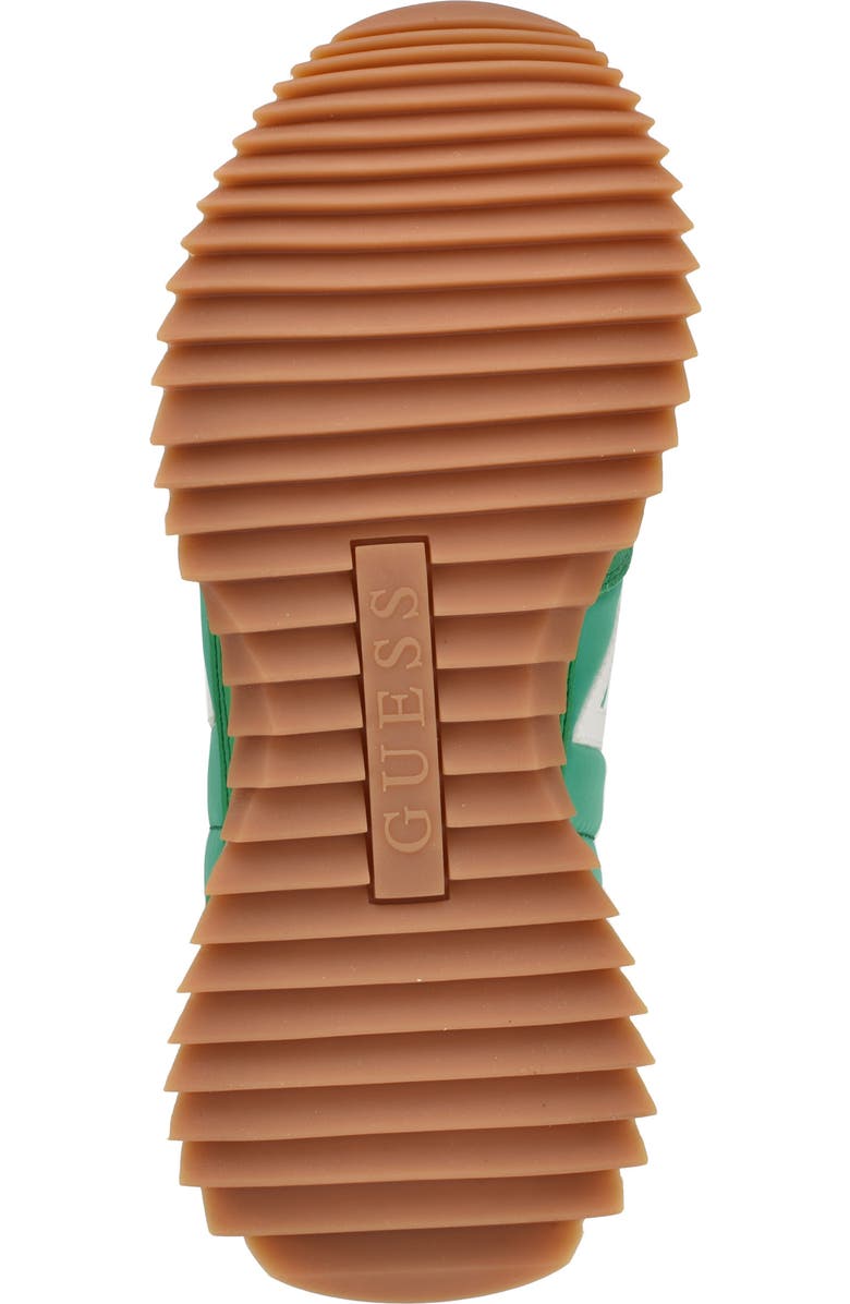 GUESS Bailei Sneaker, Alternate, color, Medium Green