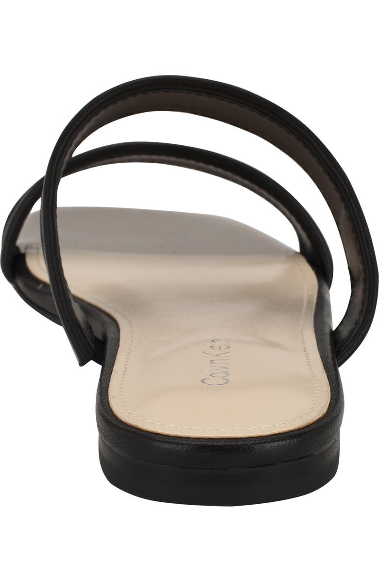 Calvin Klein Felisa Two-Strap Sandal, Alternate, color, Black