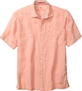 Tommy Bahama Paradise Breezer Short Sleeve Linen Button-Up Shirt