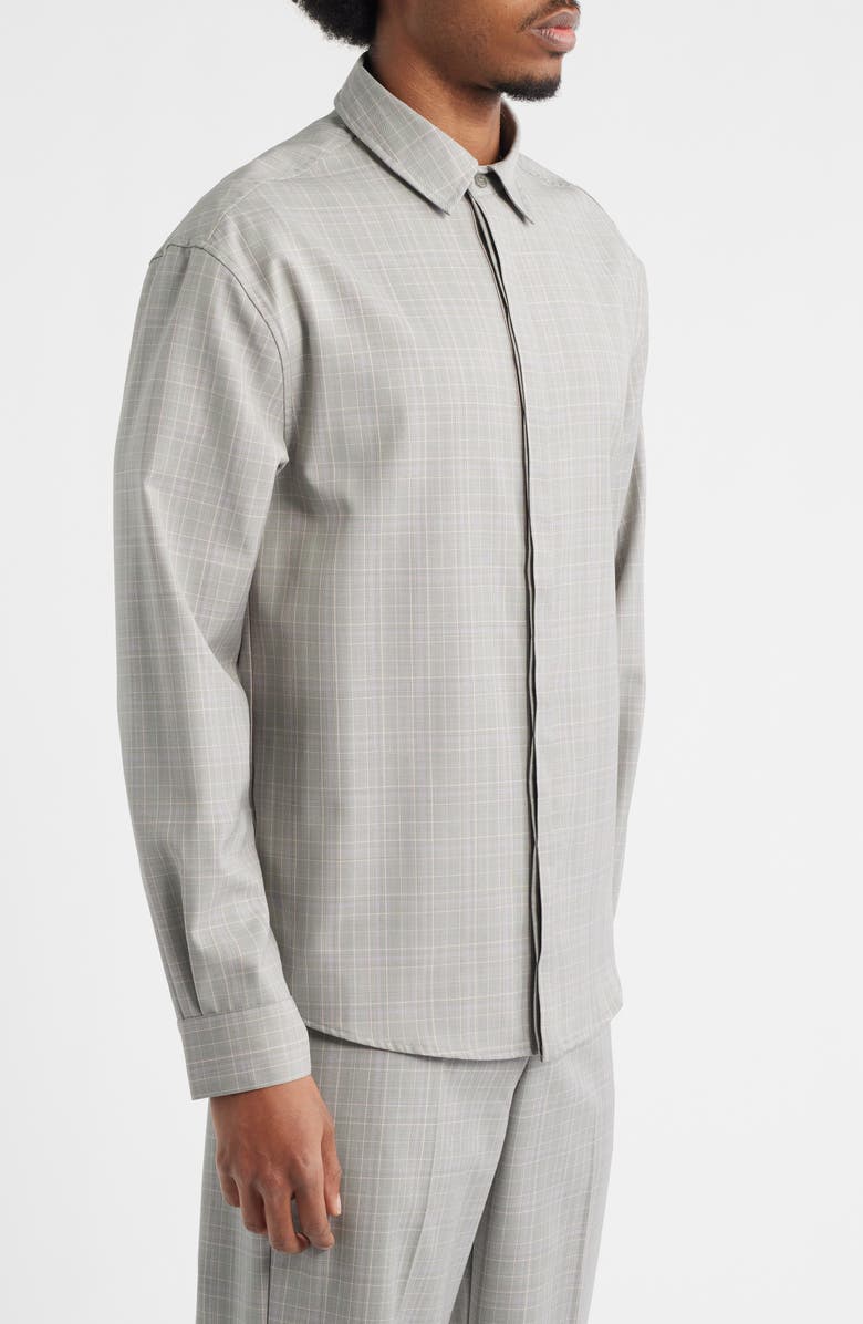 KROST Jordan Wool Blend Plaid Shirt, Alternate, color, Laurel Wreath