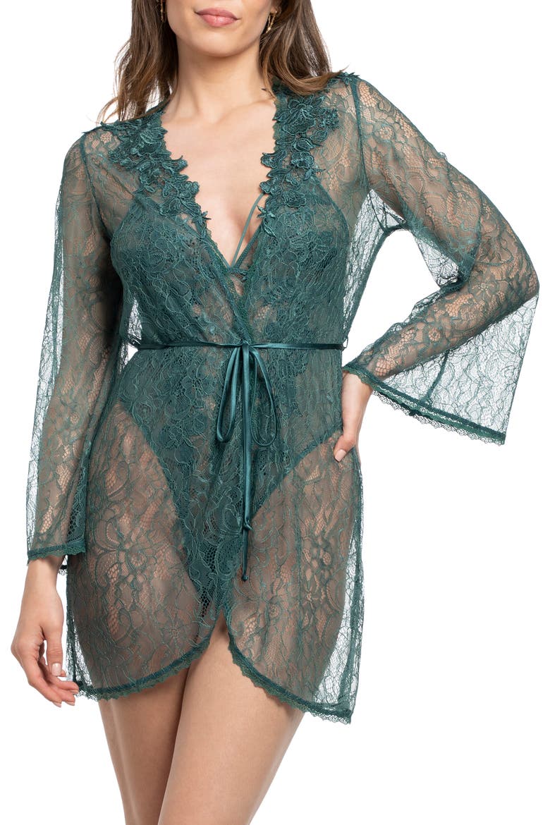Cassie Sheer Lace Wrap, Main, color, JUNIPER