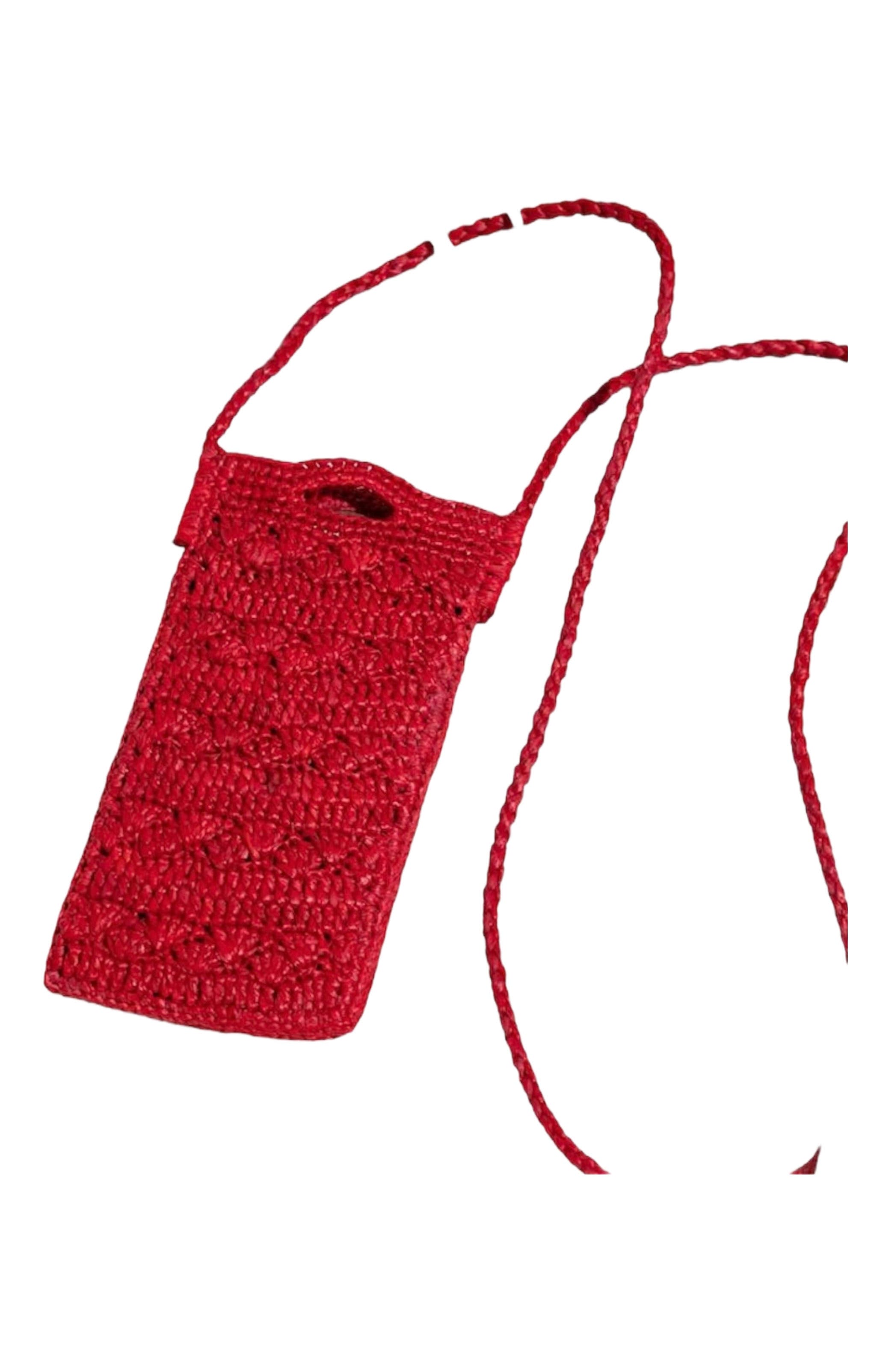 Zanatany Concepts Poushy Phone Pouch, Main, color, Red