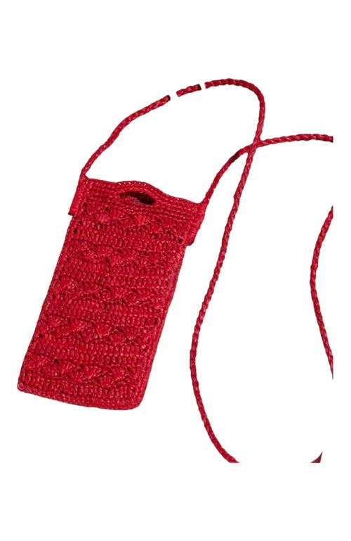 Zanatany Concepts Poushy Phone Pouch in Red at Nordstrom