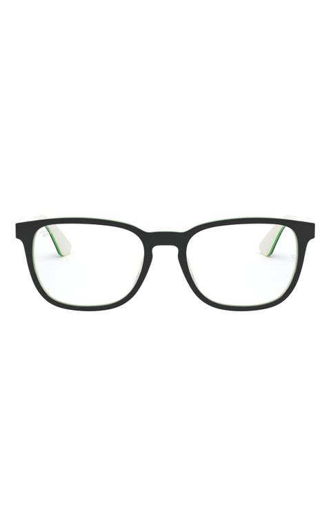 Kids' 48mm Square Optical Glasses
