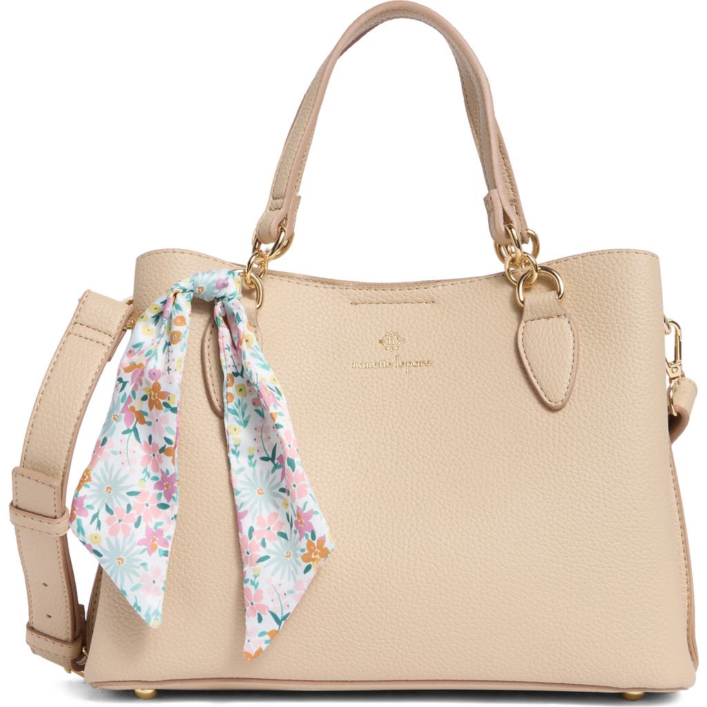 NANETTE LEPORE NANETTE LEPORE BELLAMY TRIPLE COMPARTMENT SATCHEL