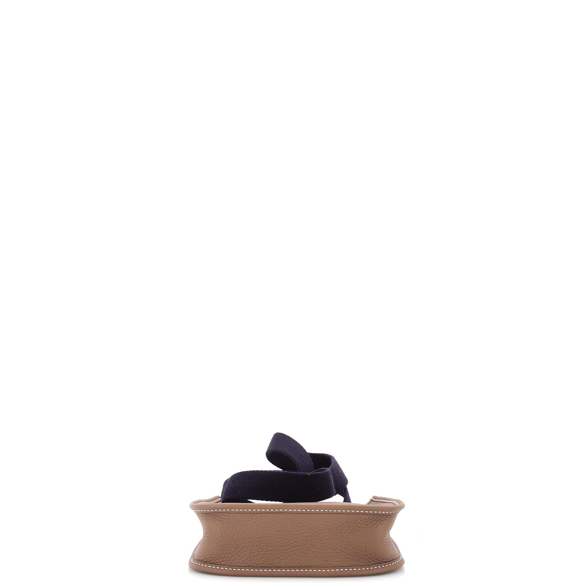 Pre-Owned Hermes Evelyne Bag Gen III Clemence TPM, Alternate, color, Etoupe