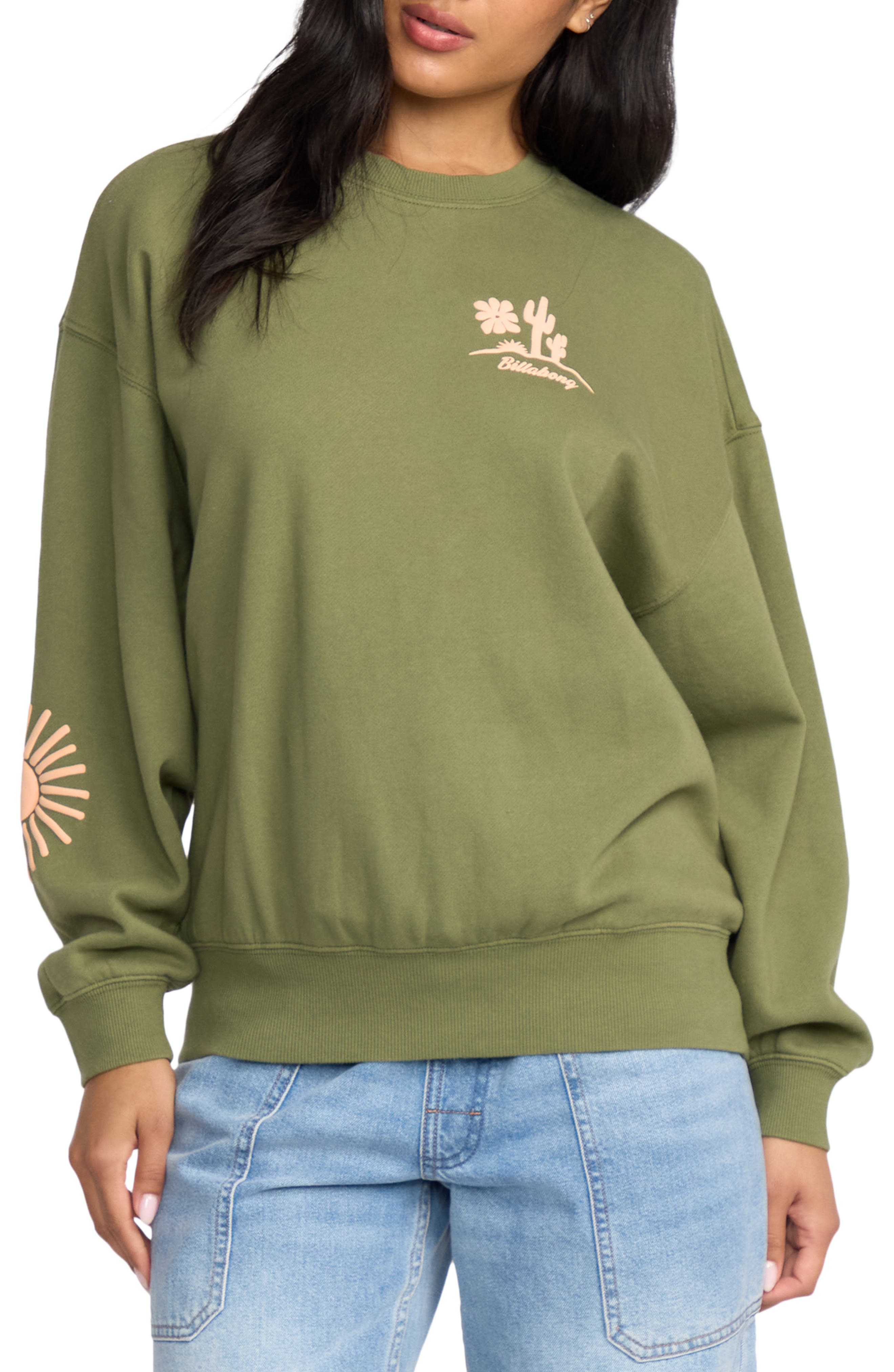 Billabong Sun Wave Livin' Kendal Graphic Sweatshirt