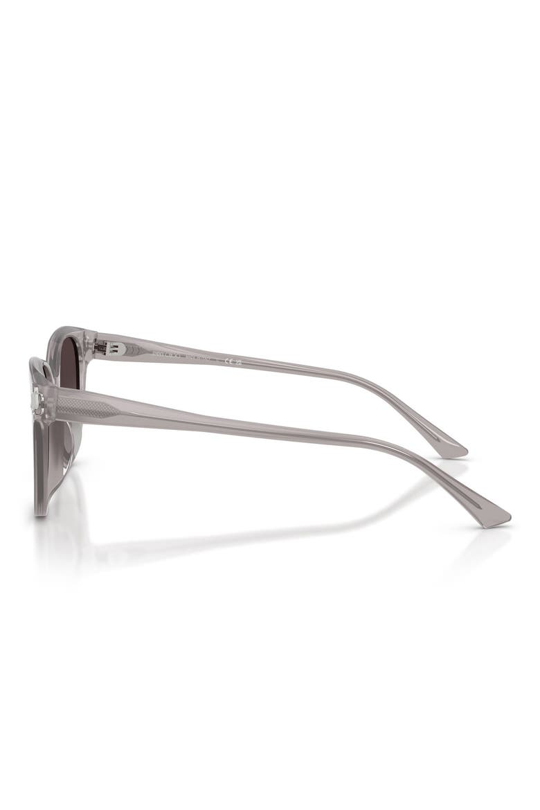 55mm Gradient Phantos Sunglasses, Alternate, color, OPALINE GRAY / GRADIENT GRAY