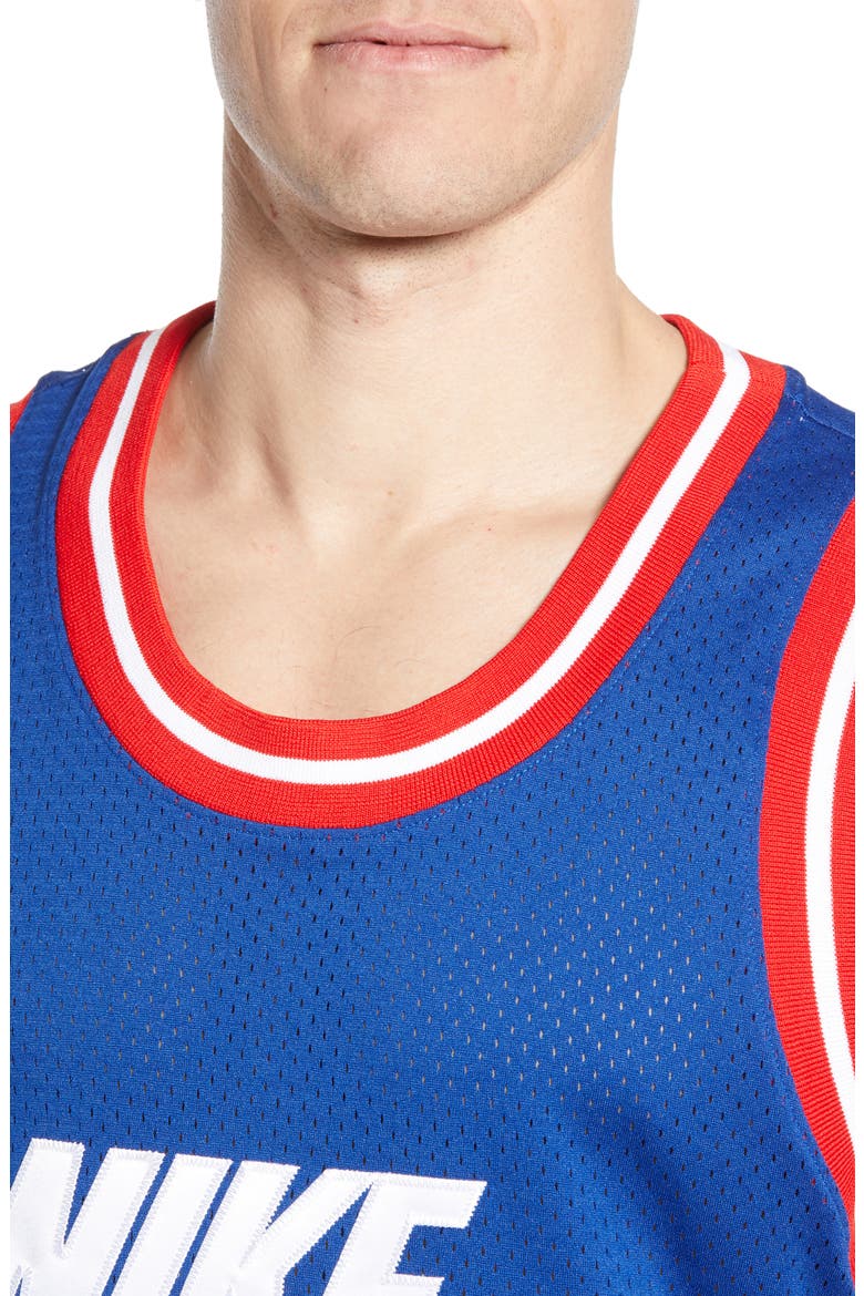 NSW Logo Graphic Mesh Tank, Alternate, color, INDIGO FORCE/ WHITE