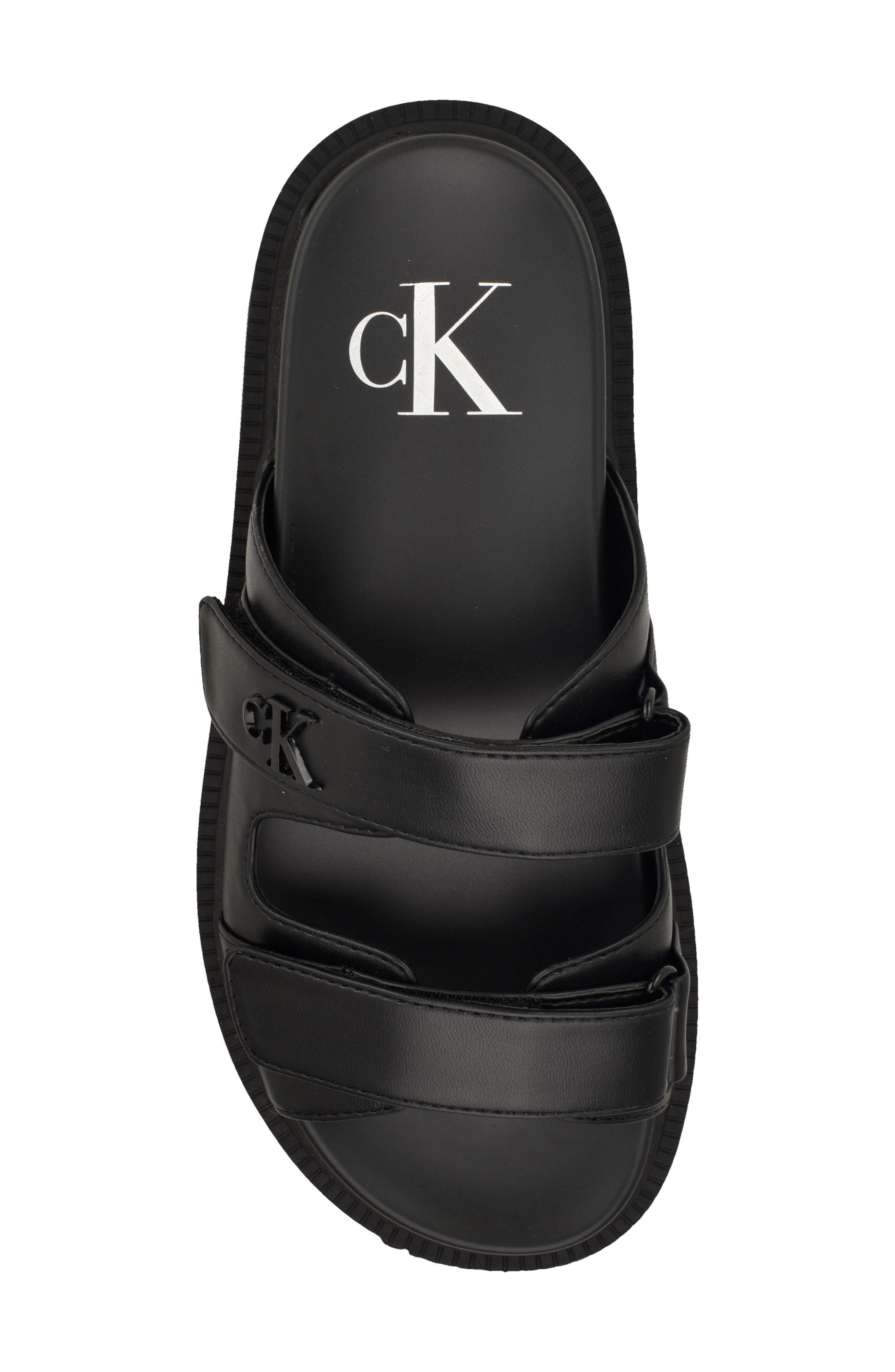 Calvin Klein Donnie Slide Sandal, Alternate, color, 