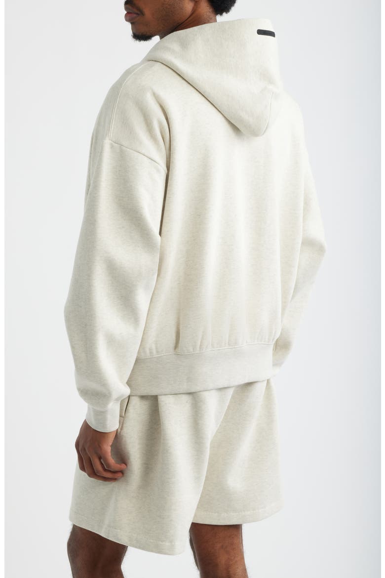 Signature Classic Fit Zip Hoodie, Alternate, color, OATMEAL HEATHER/ LIGHT HEATHER