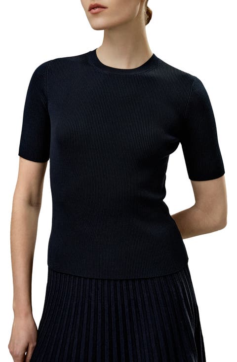 Women's Essential Silk Knit Top