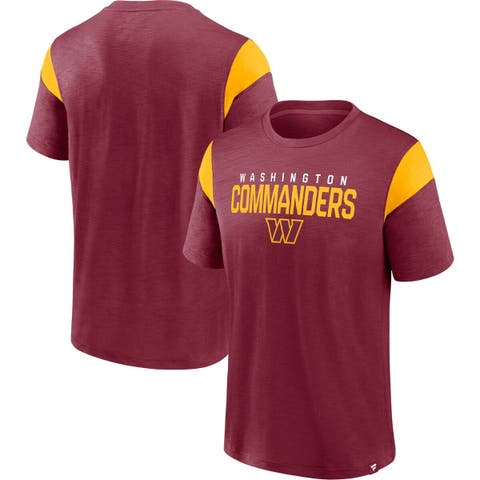 Men's Fanatics Branded Burgundy Washington Commanders Home Stretch Team T-Shirt
