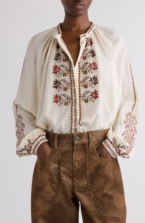 Isabel Marant Étoile Marant Etoile Women Lynne Biologic Cotton Shirt In White